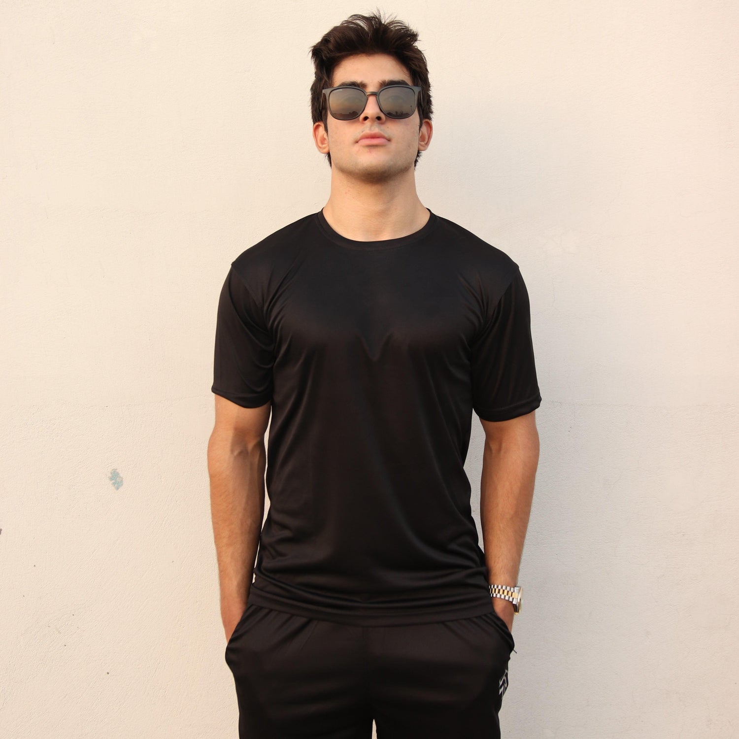 Black Dri-fit Tracksuit - Surteez