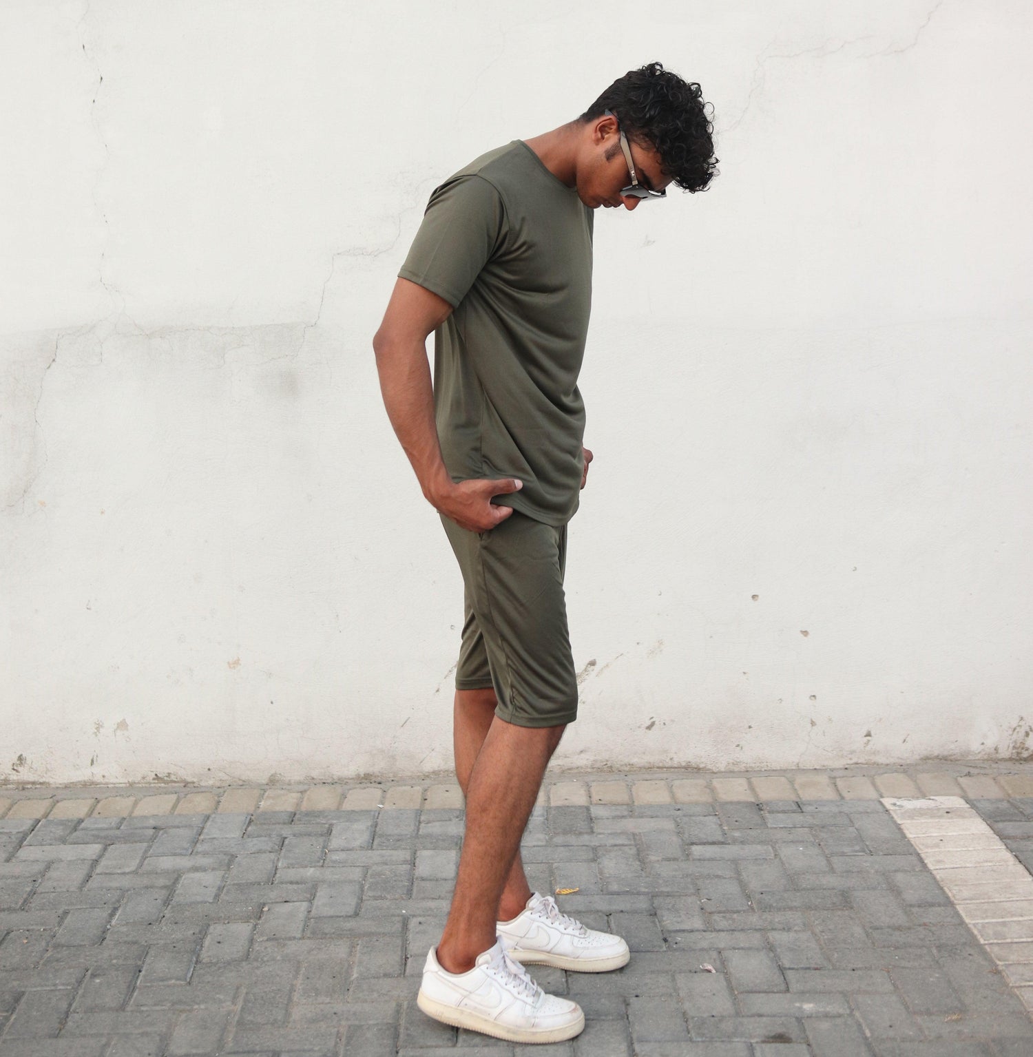 Olive Dri-fit tracksuit - Surteez