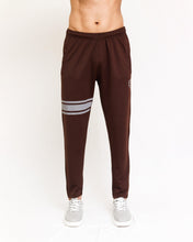 Brown Lycra Quick Dry Trouser with Three Stripes - Surteez
