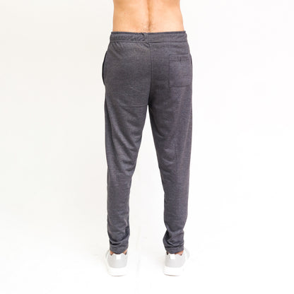 Charcoal Terry Basic Trouser