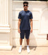 Navy Blue Dri-fit tracksuit - Surteez