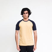 Khaki Navy Raglan - Surteez