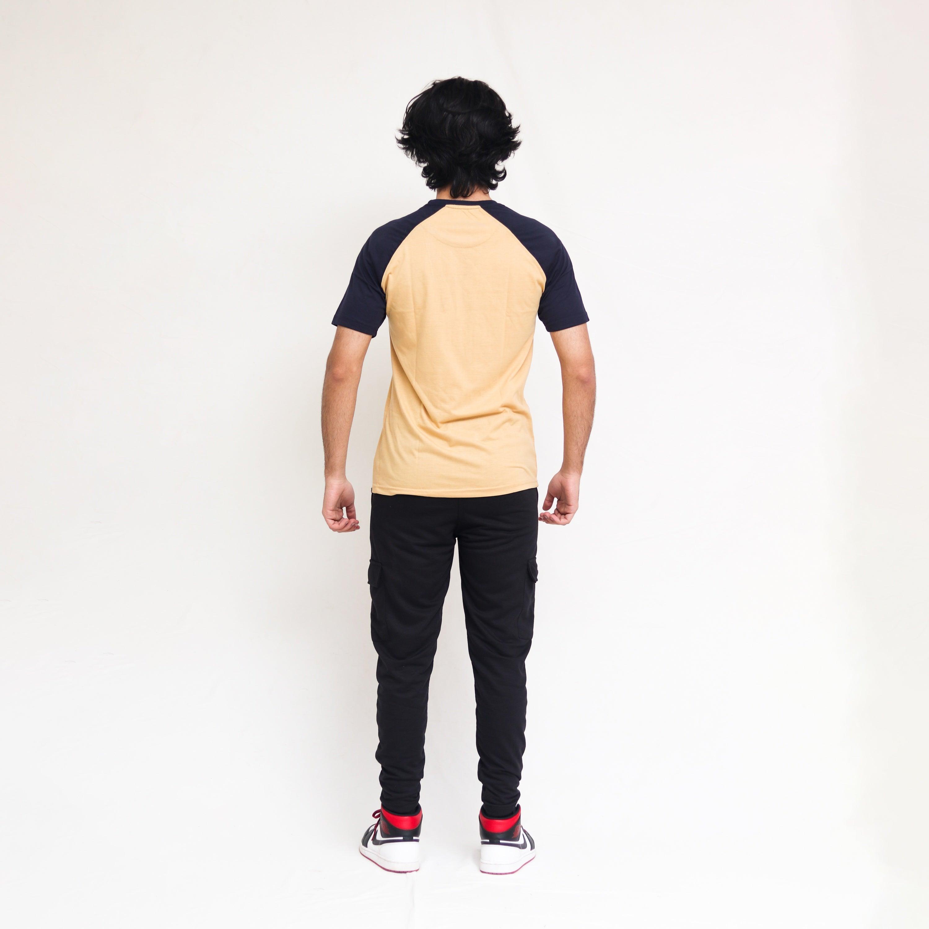 Khaki Navy Raglan - Surteez