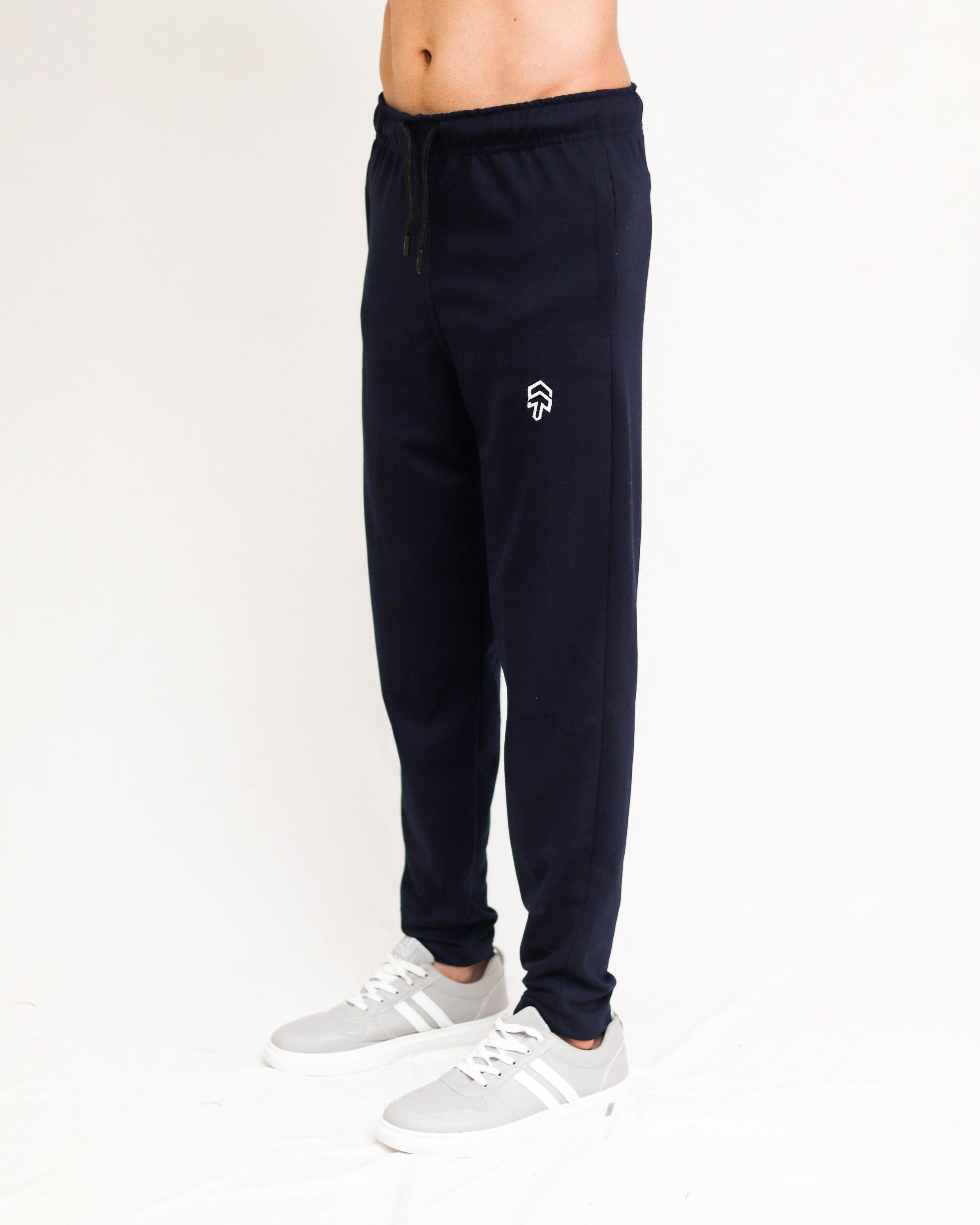Navy Terry Basic Trouser - Surteez