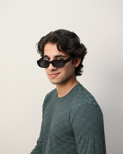 Textured Stretch F/S - Moss Green