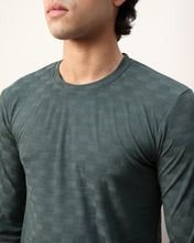 Textured Stretch F/S - Moss Green