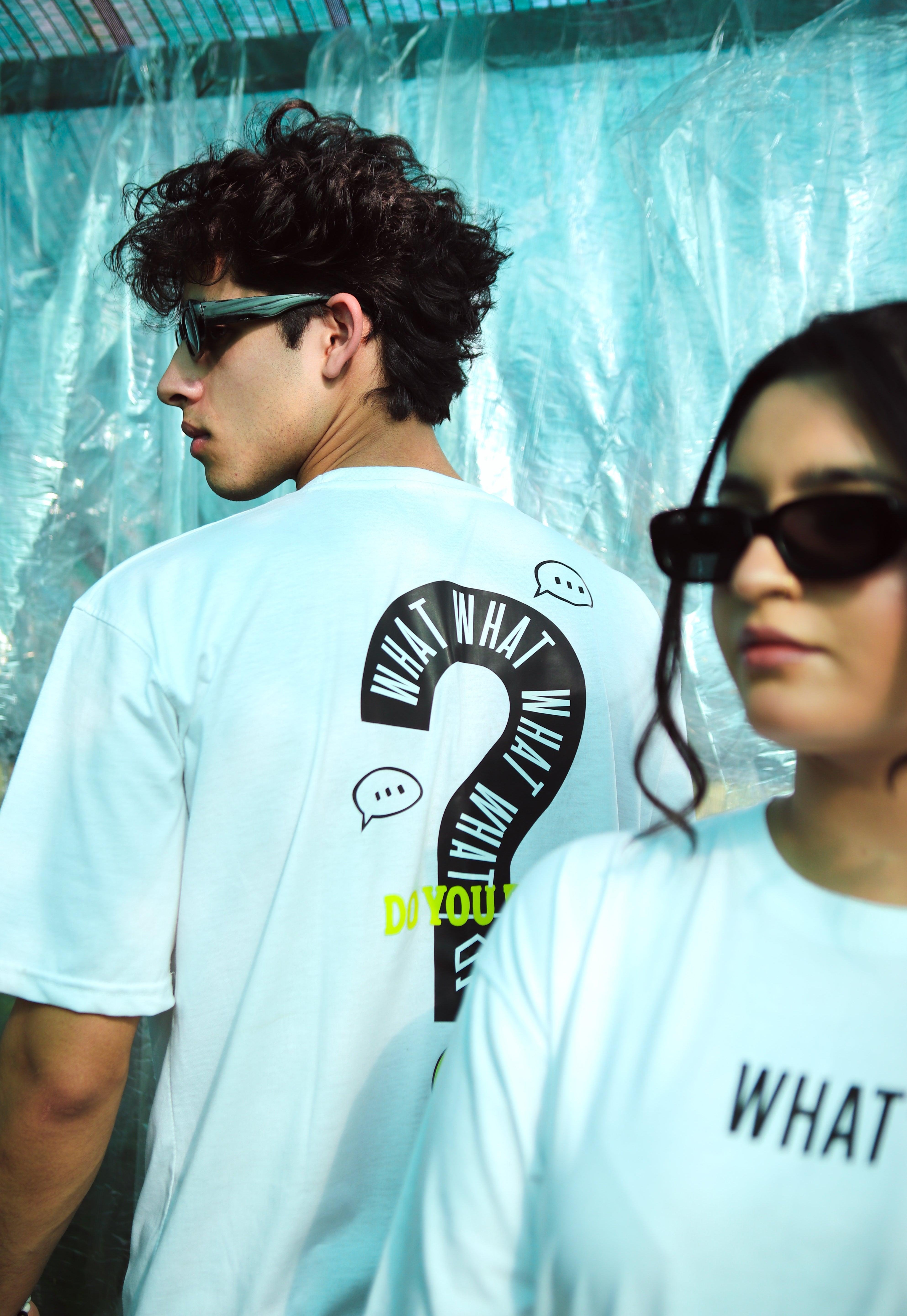 Oversize What T-Shirt - Surteez