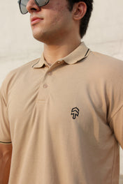 Polo Shirt - Beige - Surteez