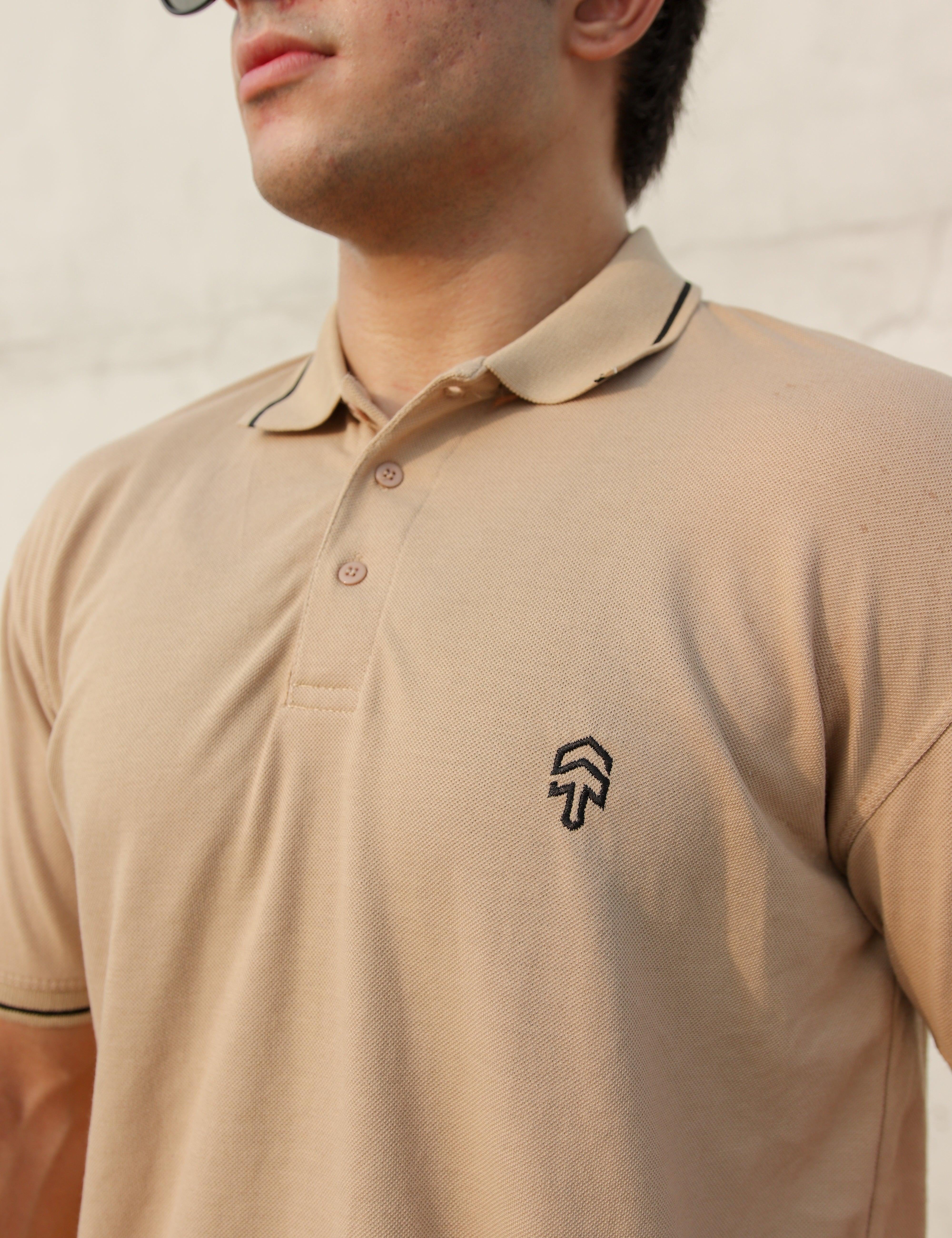 Polo Shirt - Beige - Surteez