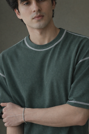 Terry Oversize Sage Green - 250GSM