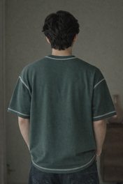 Terry Oversize Sage Green - 250GSM