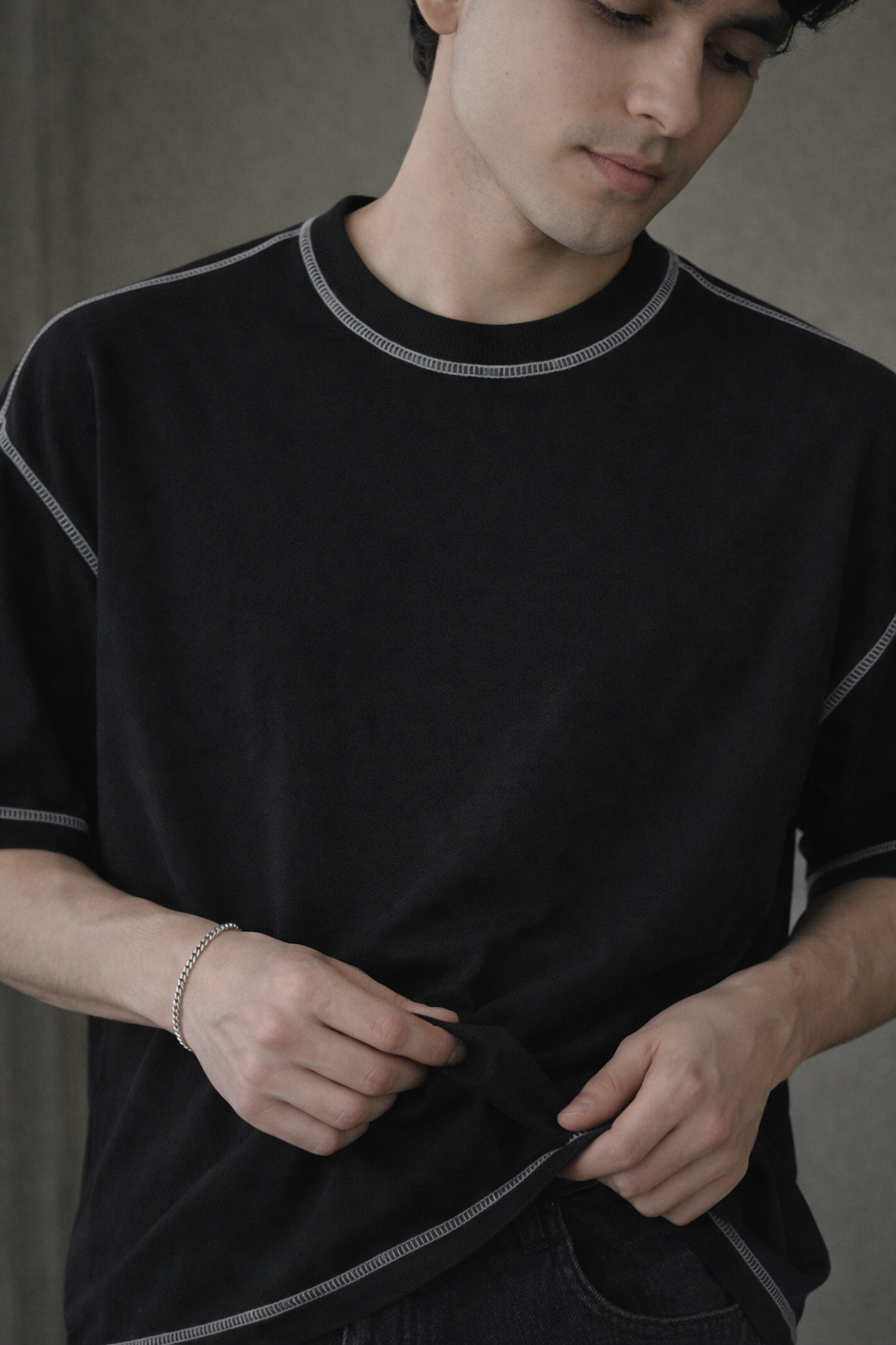 Terry Oversize Black - 250GSM