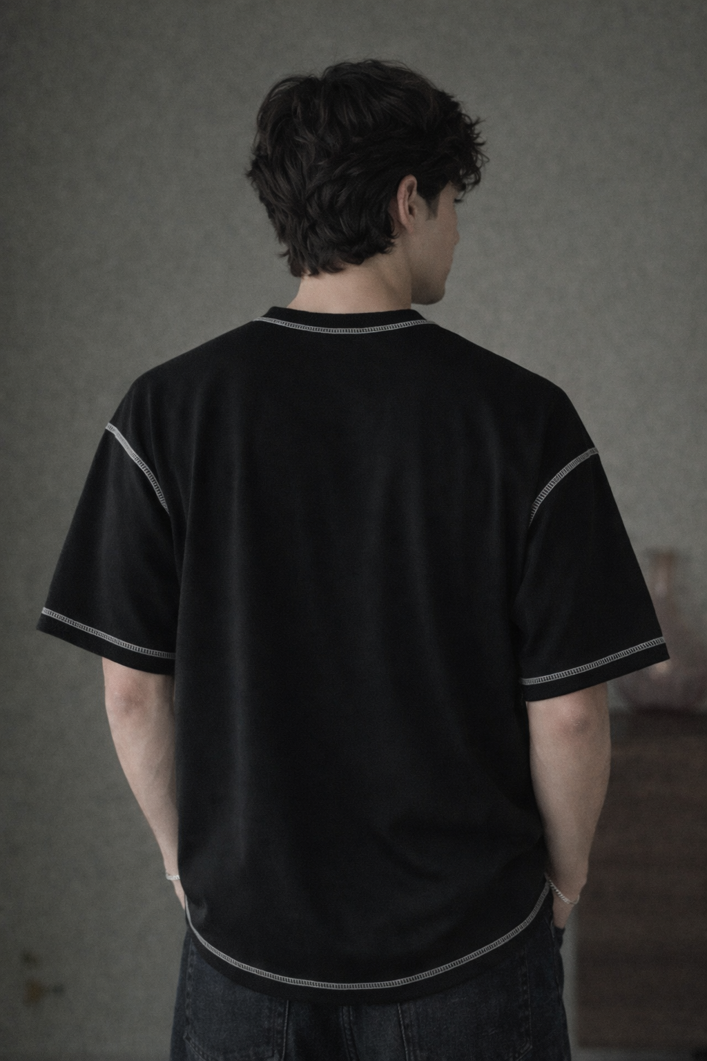 Terry Oversize Black - 250GSM