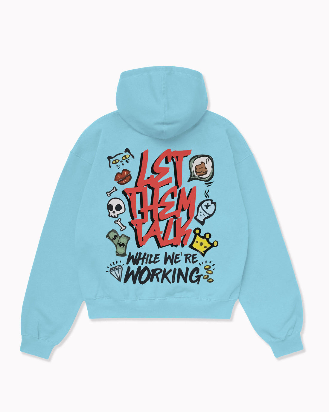 Oversize Let Them Talk Hoodie