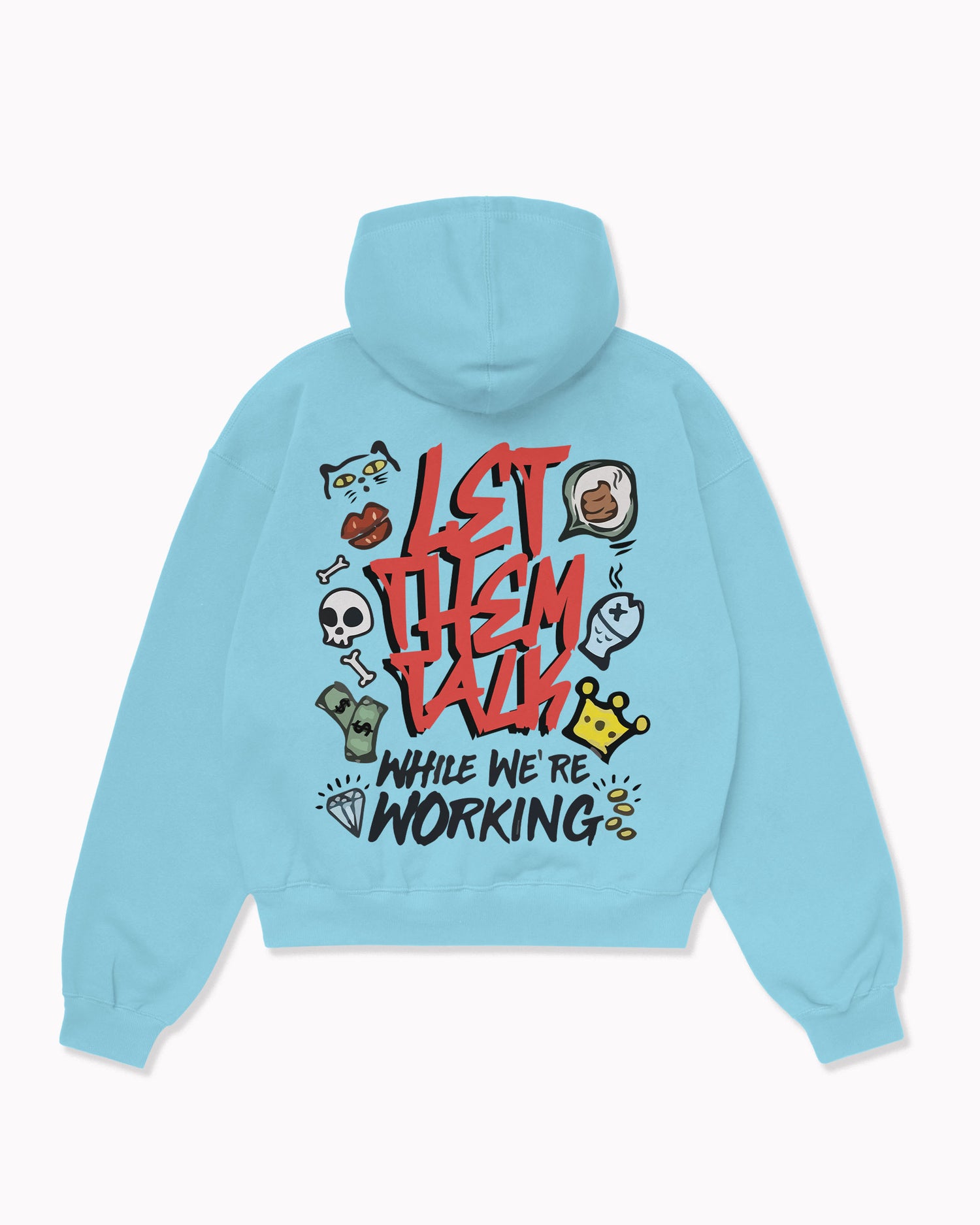 Oversize Let Them Talk Hoodie