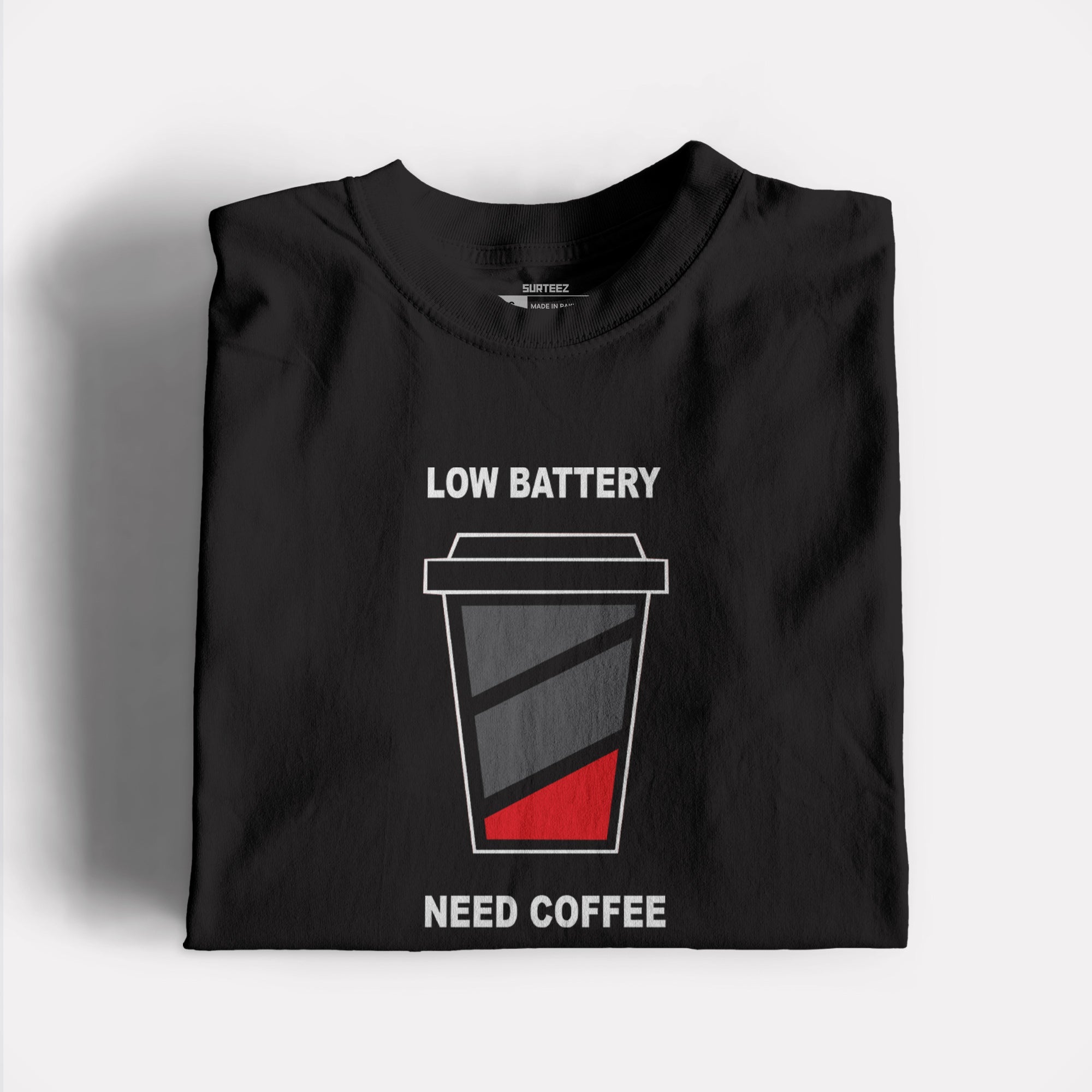 Low Battery Graphic Tshirt