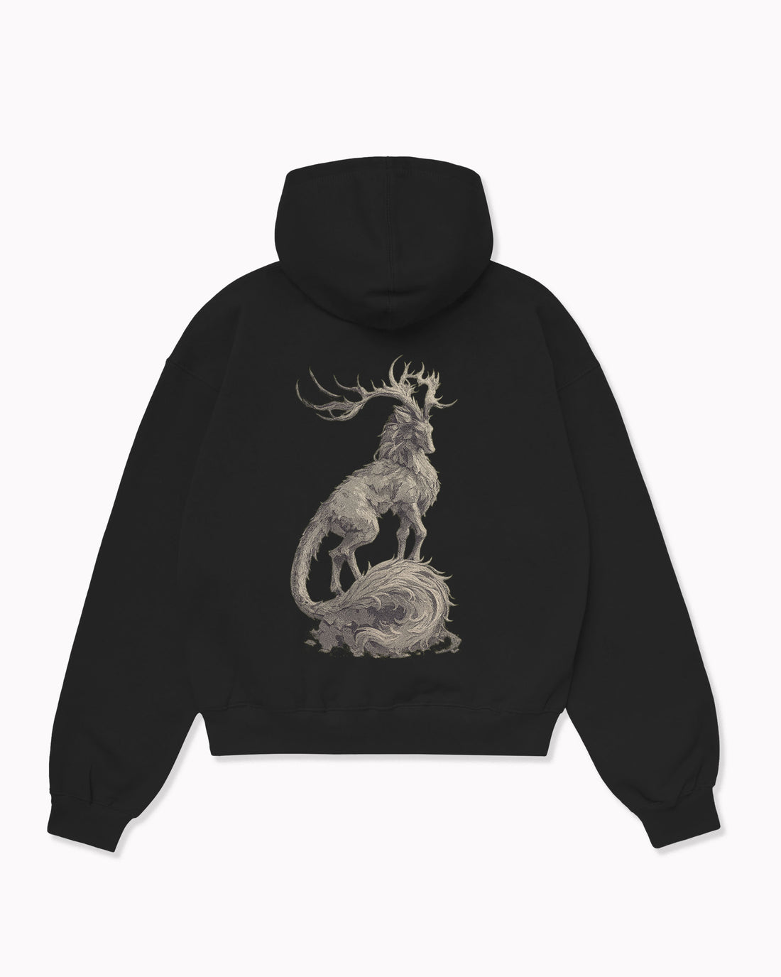Oversize Mythical Stag Hoodie