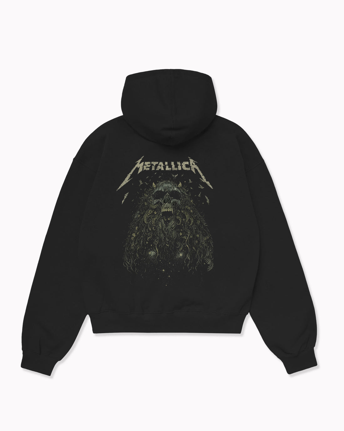 Oversize Metallic Hoodie