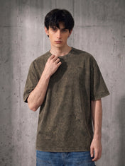 Washed Oversized Olive