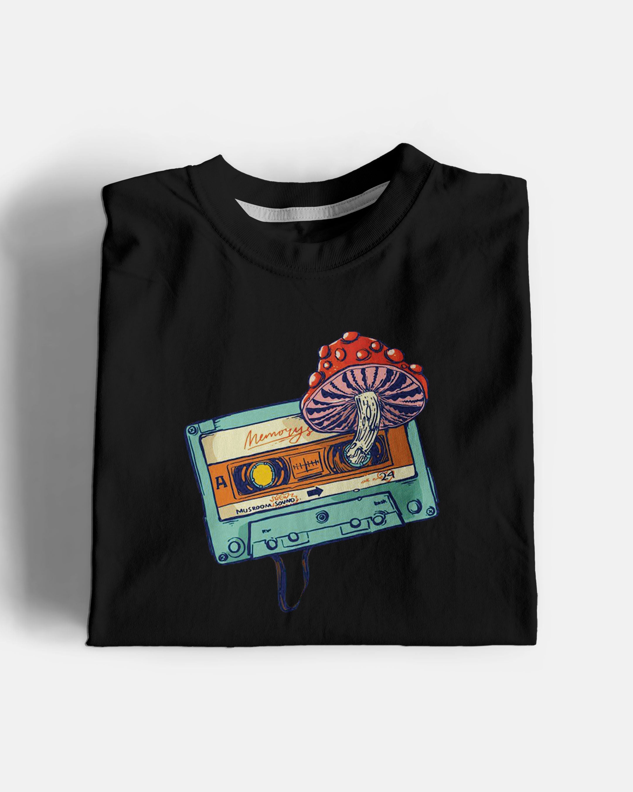 Mushroom Cassette Graphic Tee
