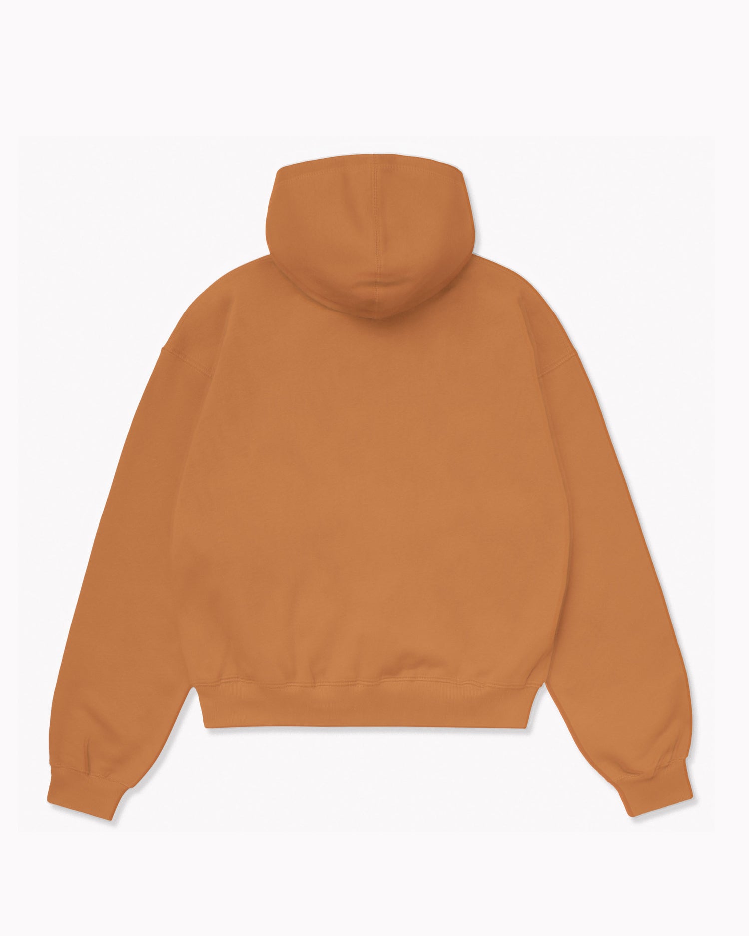 Oversize Mustard Plain Hoodie