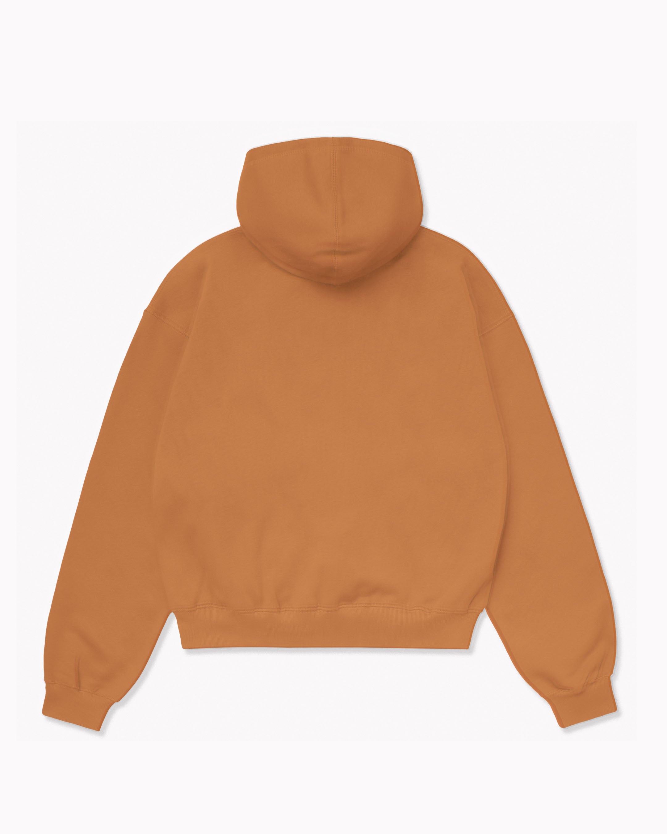 Oversize Mustard Plain Hoodie