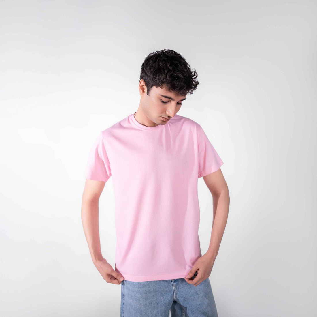 Pink Basic Tee