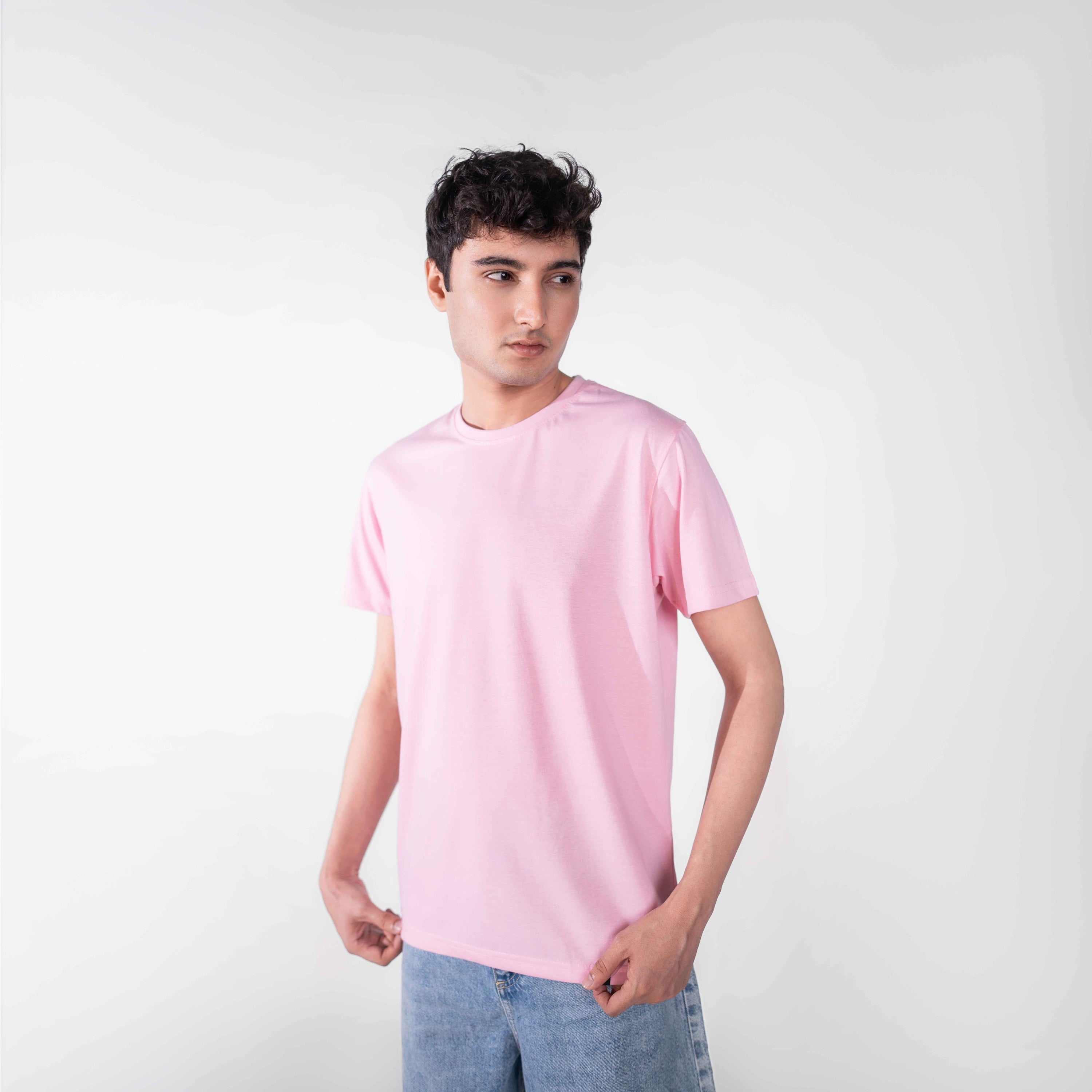 Pink Basic Tee