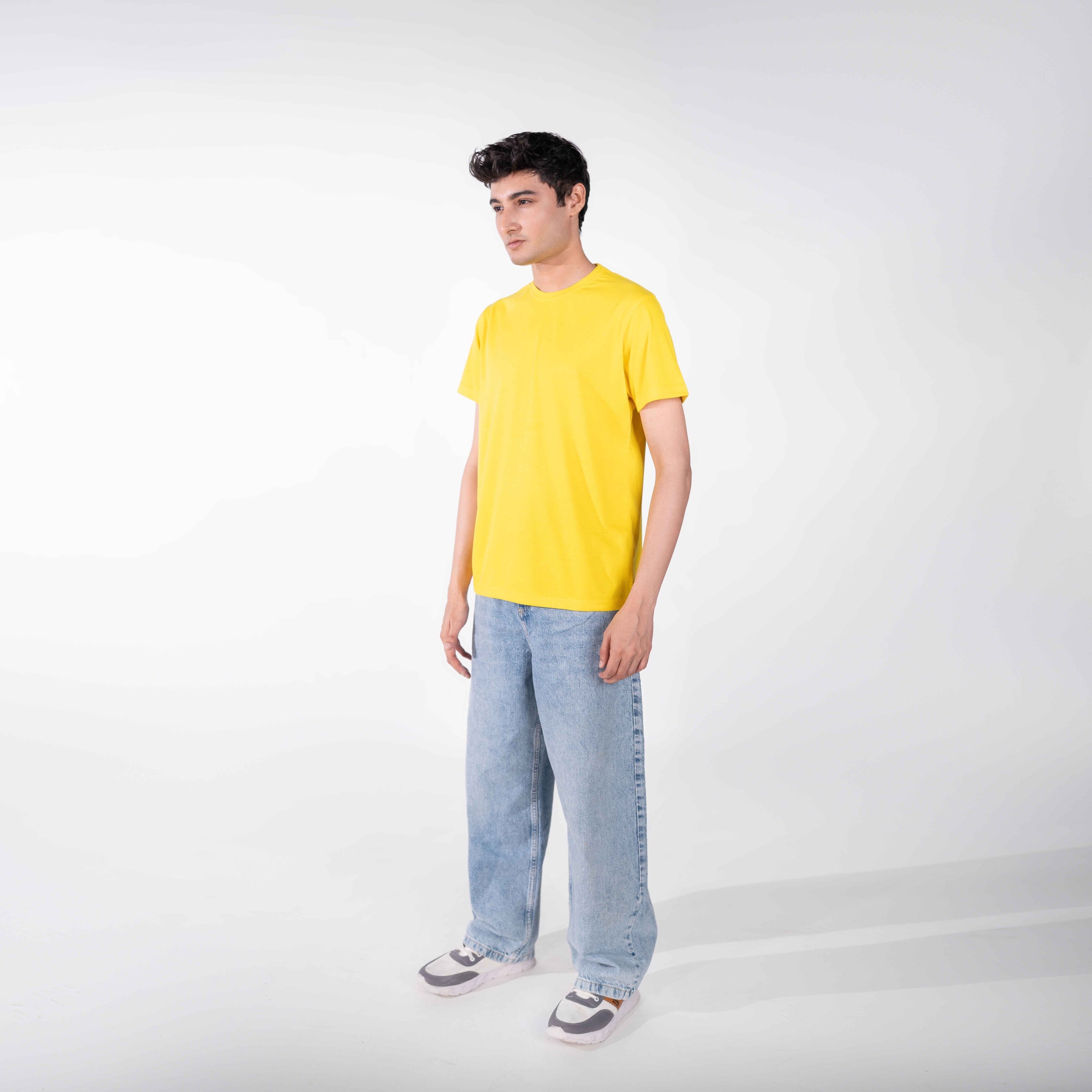 Yellow Basic Tee