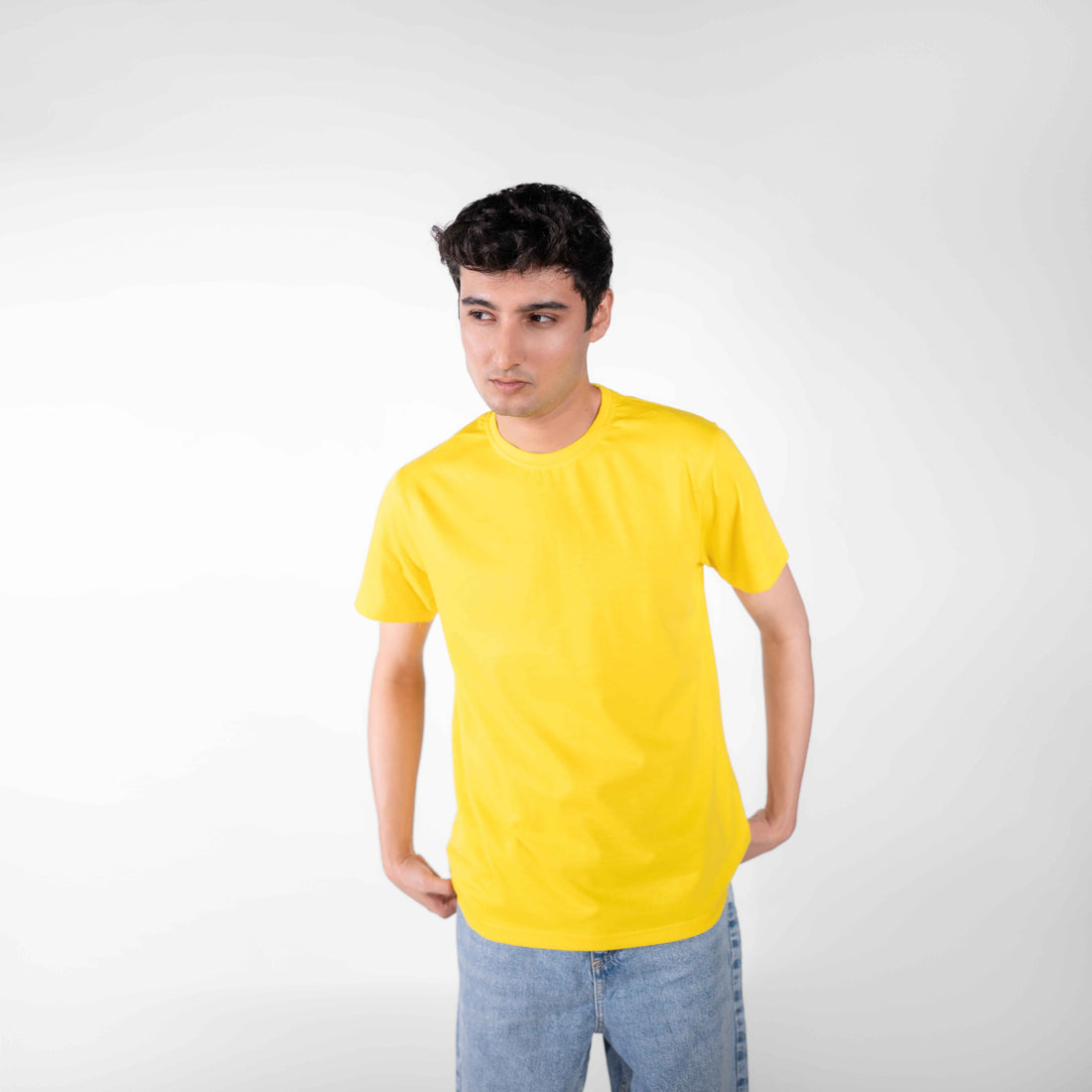 Yellow Basic Tee