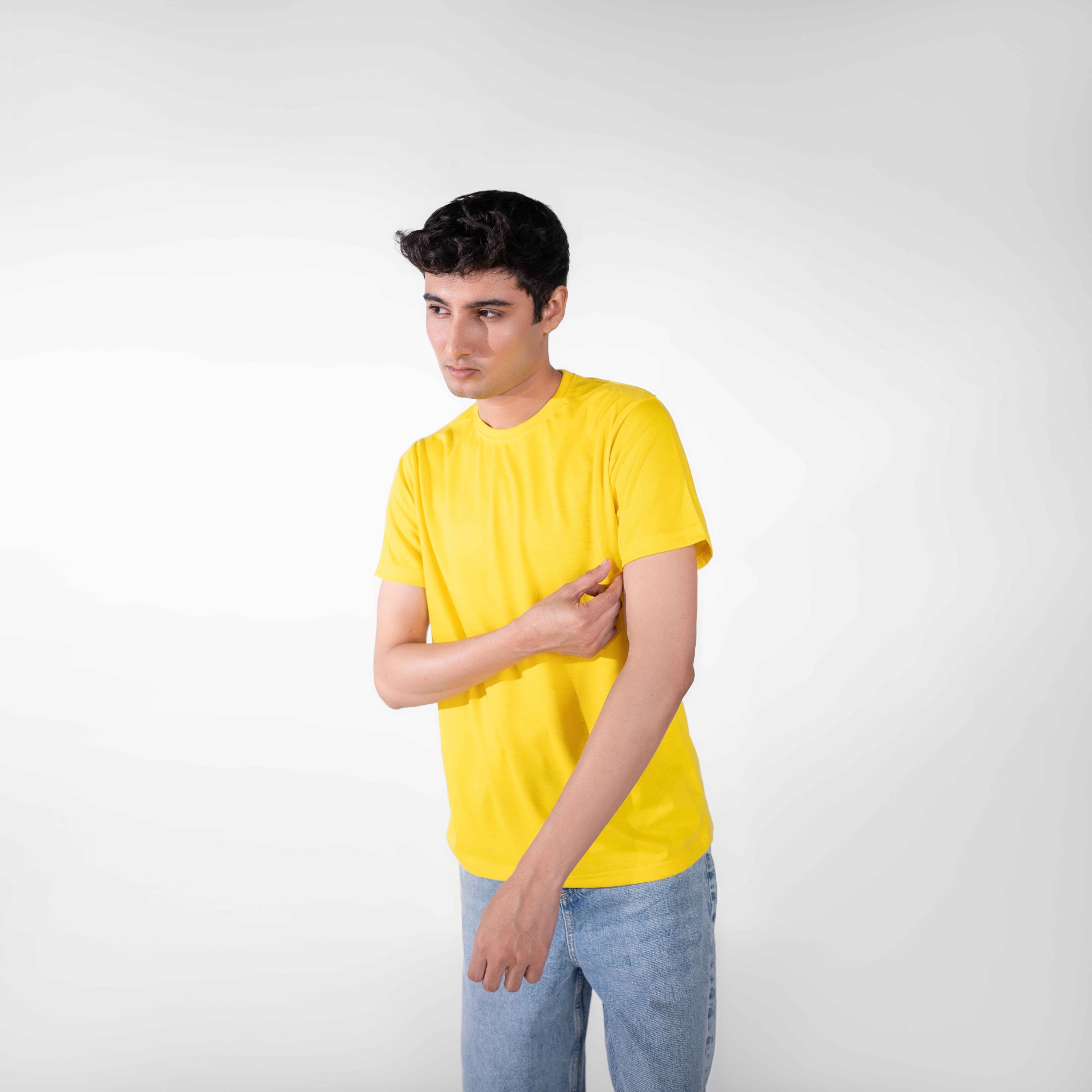 Yellow Basic Tee