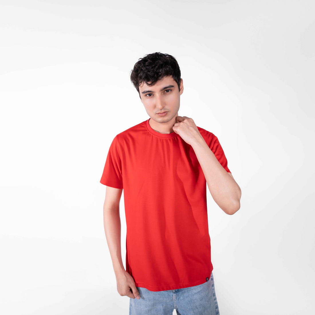 Red Basic Tee