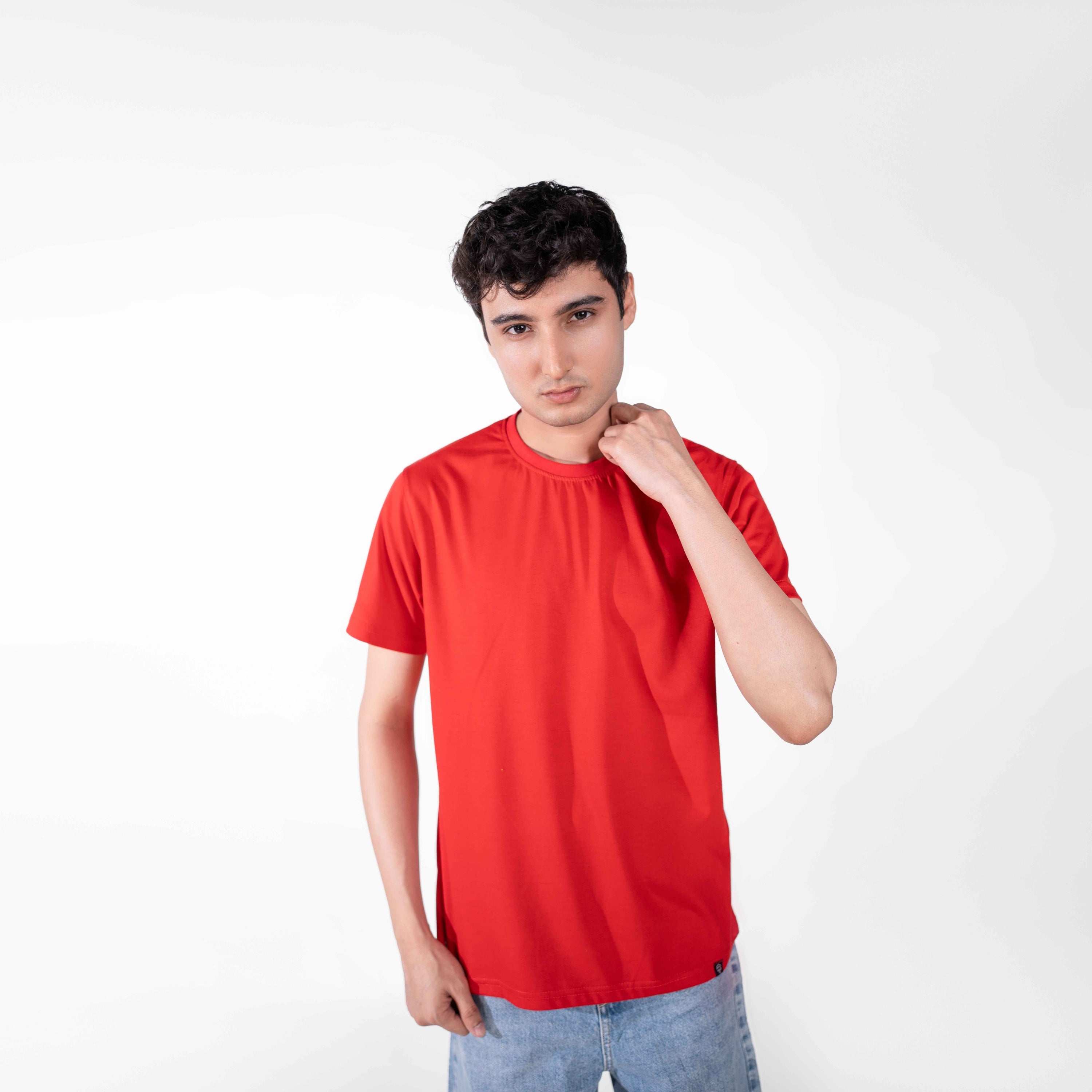 Red Basic Tee