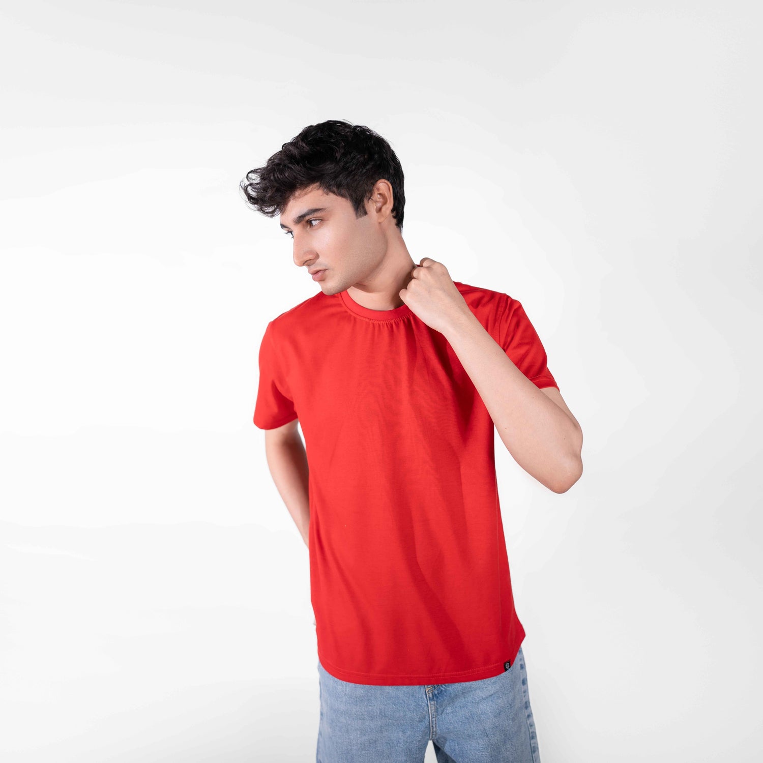 Red Basic Tee