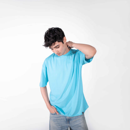 Oversize Sky Blue Tee