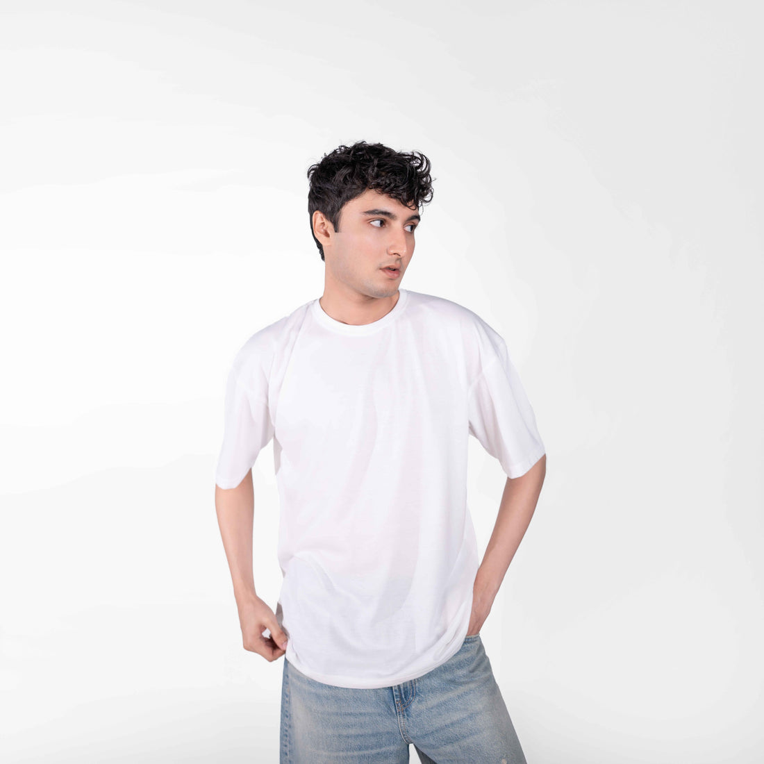 Oversize White Tee