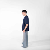 Oversize Navy Blue Tee