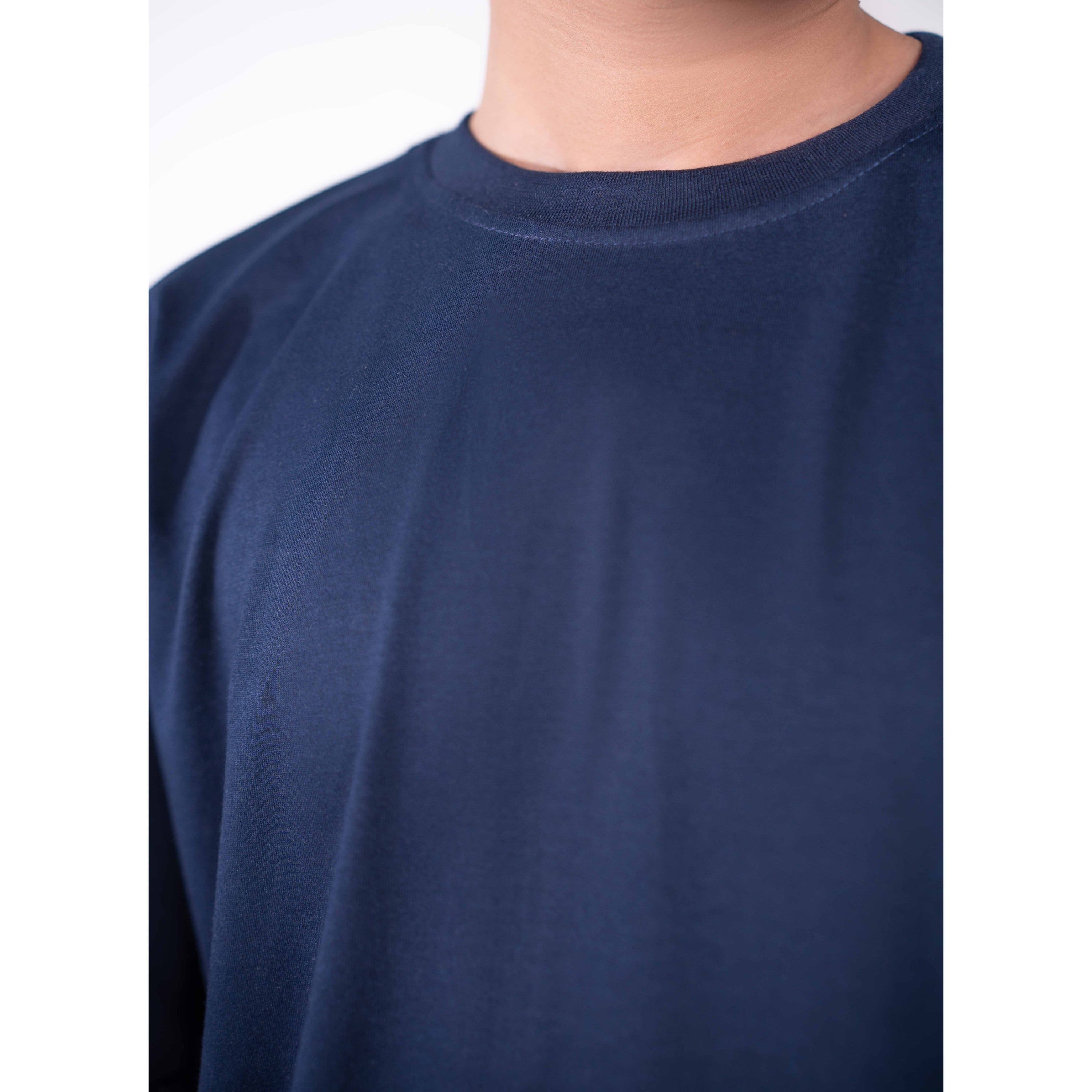 Oversize Navy Blue Tee