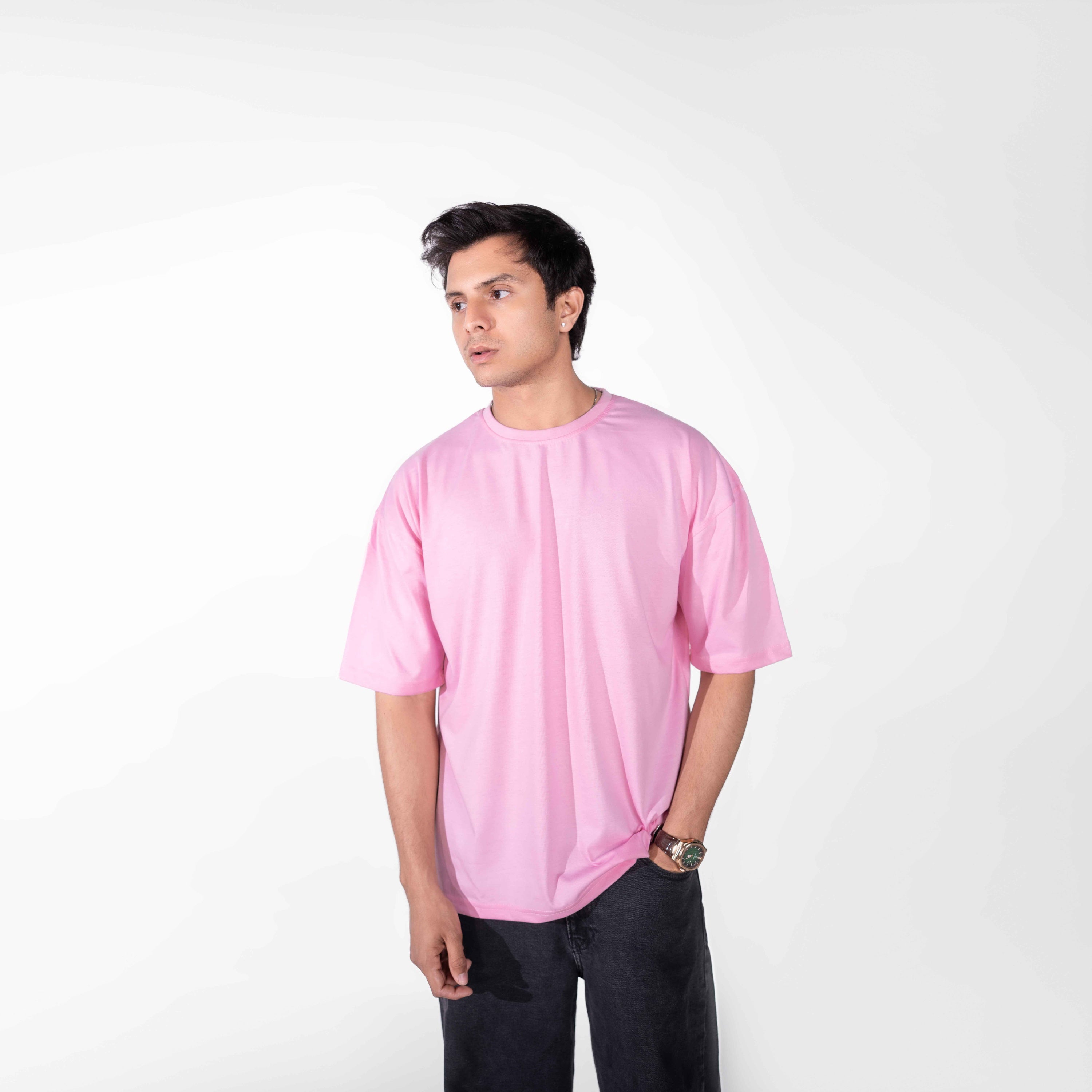 Oversize Pink Tee