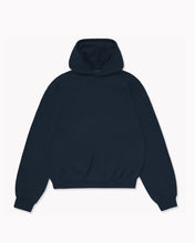 Oversize Navy Blue Plain Hoodie