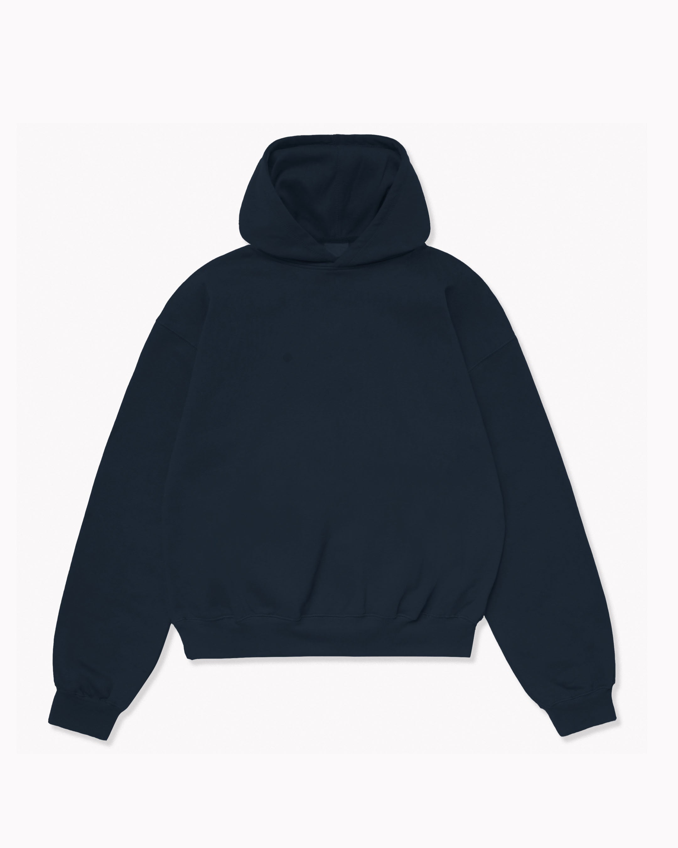 Oversize Navy Blue Plain Hoodie