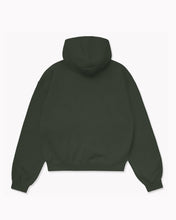 Oversize Olive Plain Hoodie