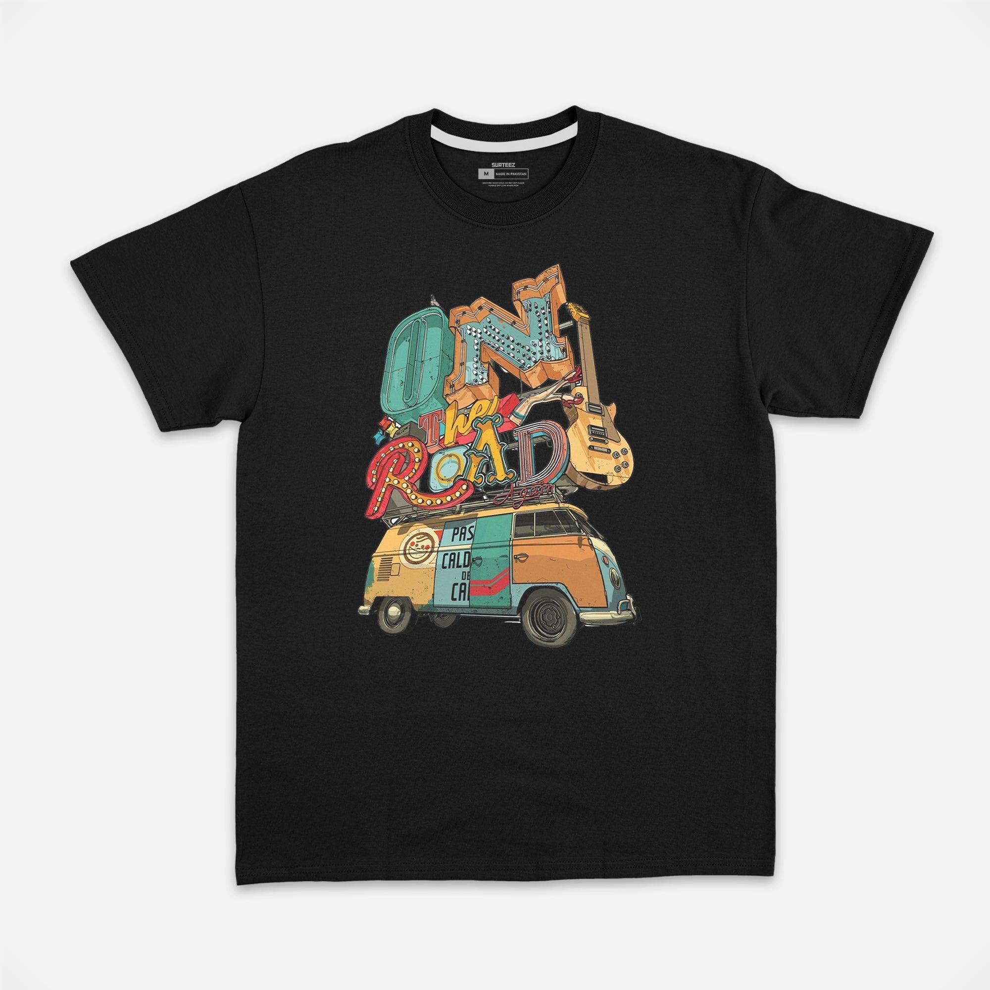 On the road Graphic Tshirt - Surteez