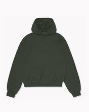 Oversize Olive Plain Hoodie
