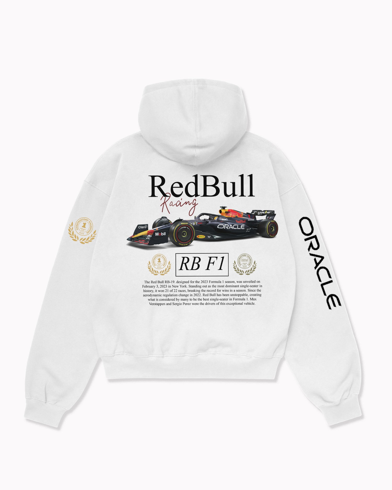 Oversize Oracle Formula1 Hoodie