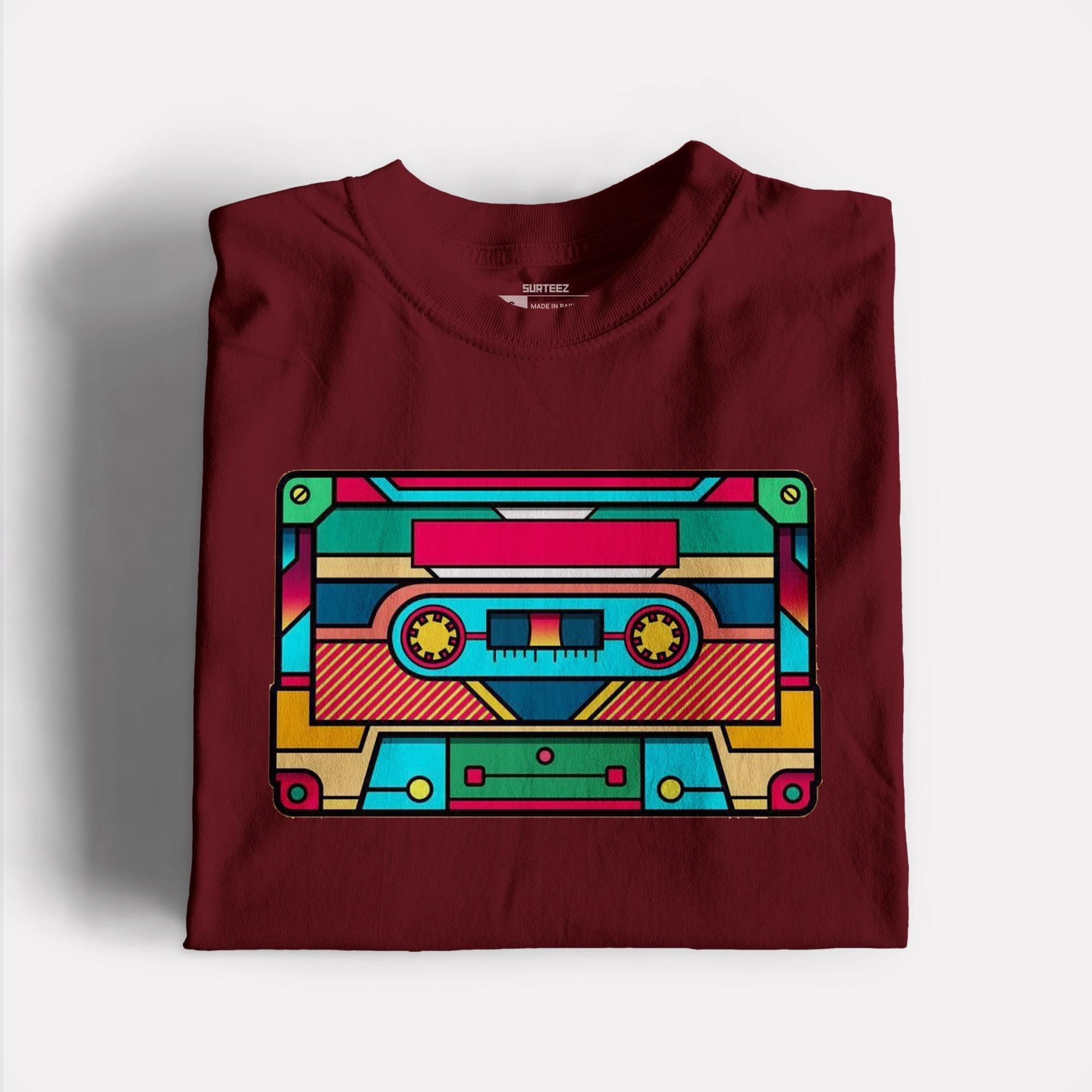 Pop Cassette Graphic Tshirt - Surteez