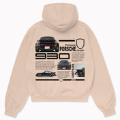 Oversize 930 porsche Hoodie