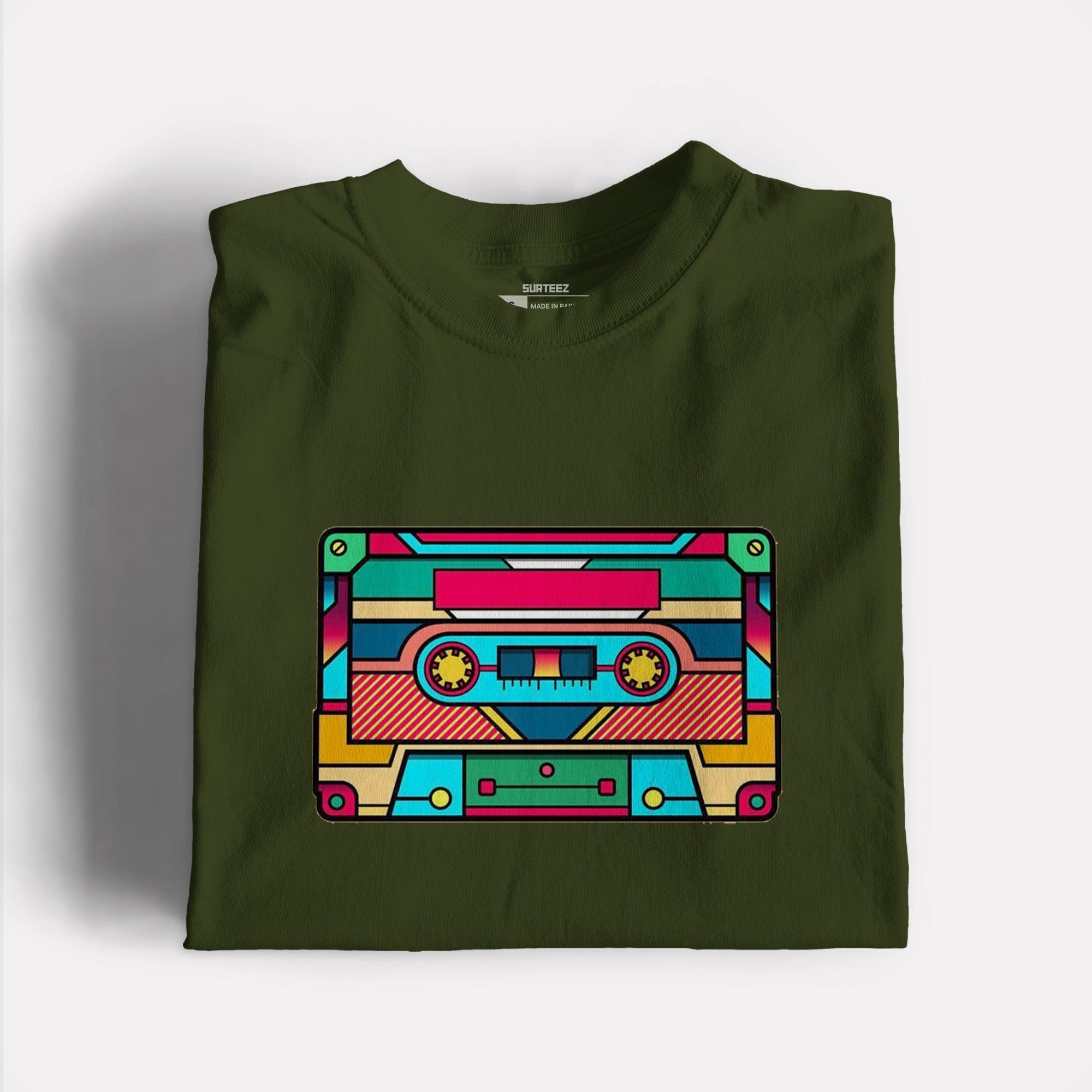 Pop Cassette Graphic Tshirt - Surteez