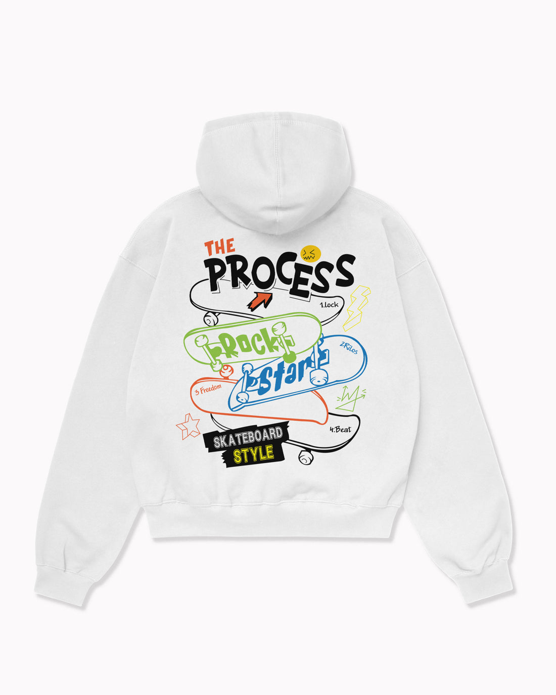Oversize Skateboard Hoodie