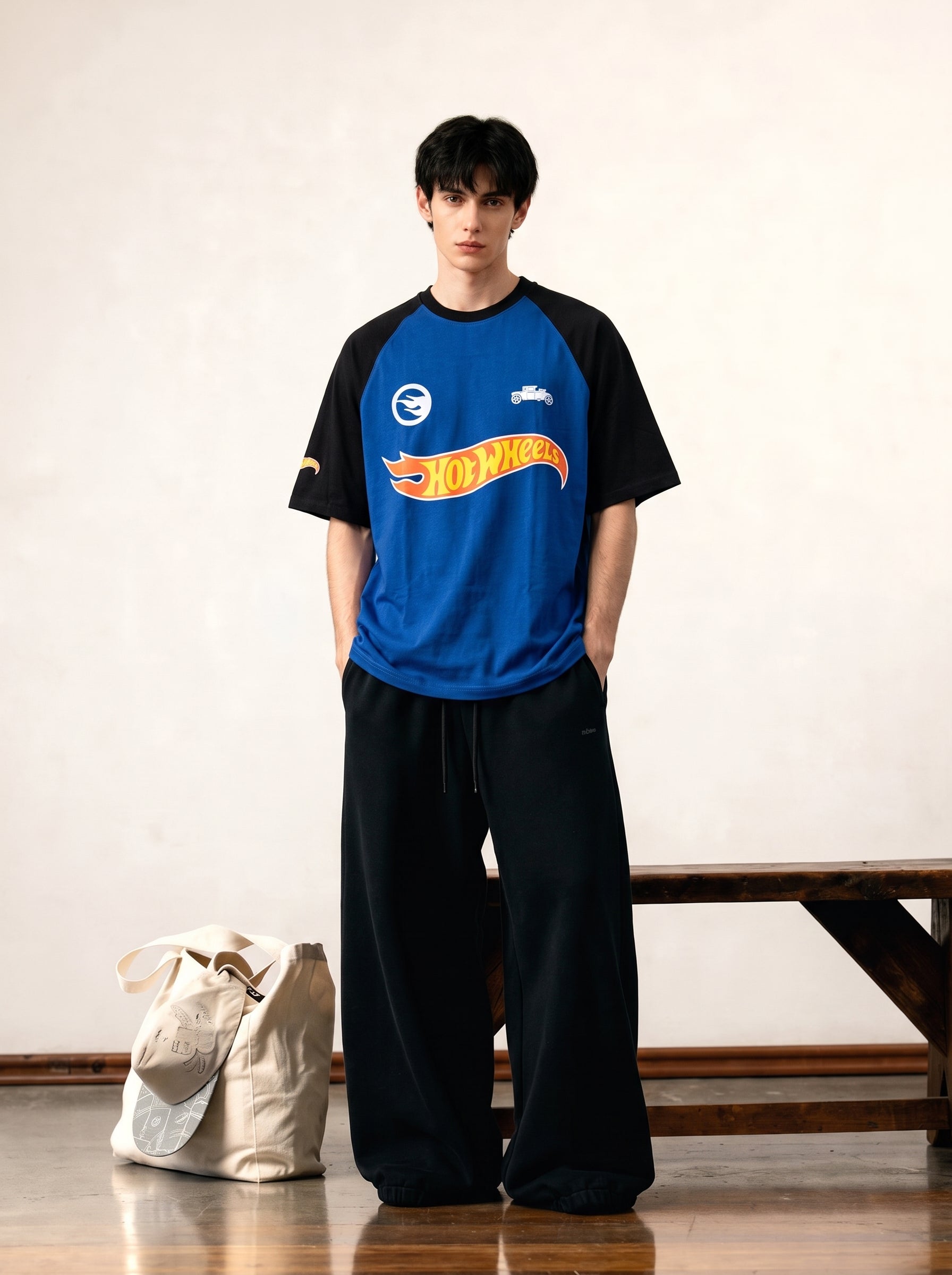 Oversize Terry Raglan Hotwheels